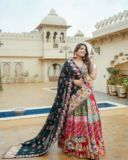 MIRROR WORK Lehenga choli wholesale prices